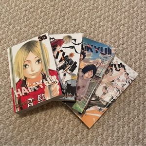 Haikyu Mangas Volume 35-38